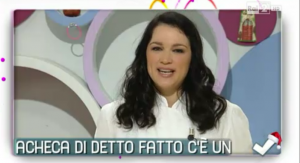 KIKI e la sua ricetta a DETTO FATTO, RAI